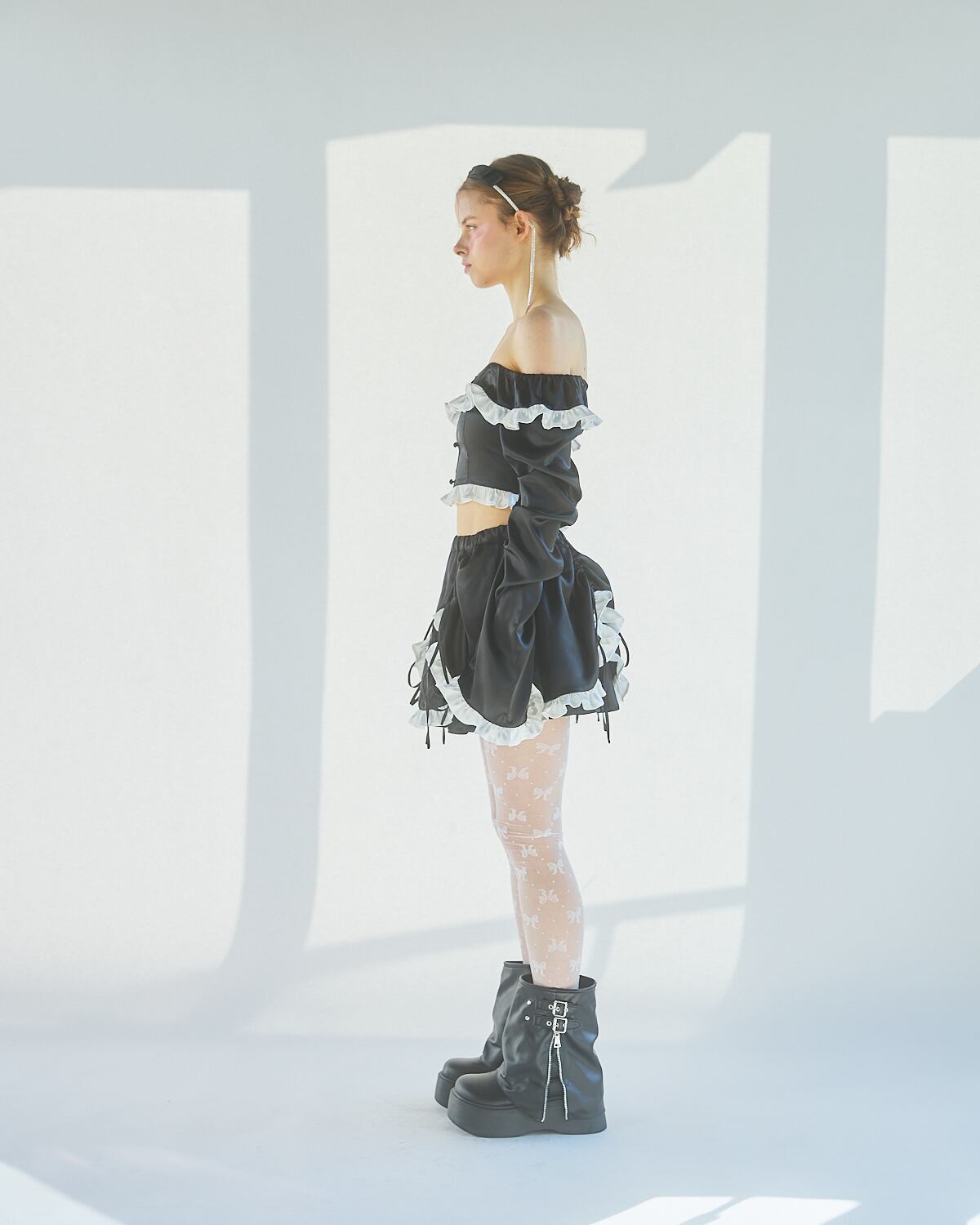 S/S フリルサテンブラウス | lilLilly official webstore