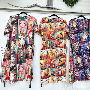 周年祭 フェイス柄チュニック