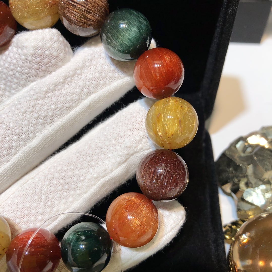 ★特選一石★全ての願望を叶える福禄寿【300gMIXルチルクォーツさざれ】❤️ ☆特選一石☆全ての願望を叶える福禄寿【300gMIXルチルクォーツさざれ