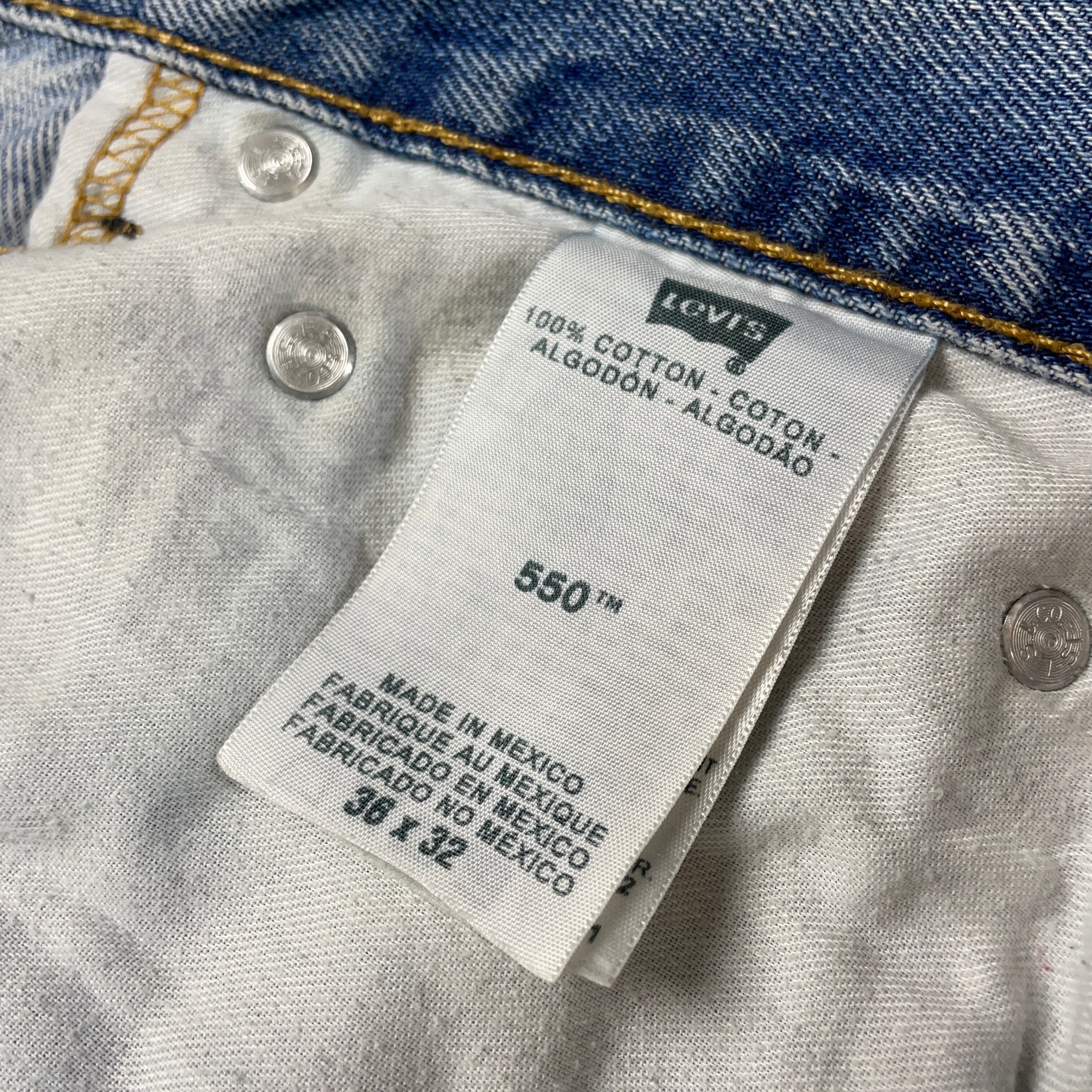 Levi's リーバイス 550 テーパード ワイド バギー デニムパンツ