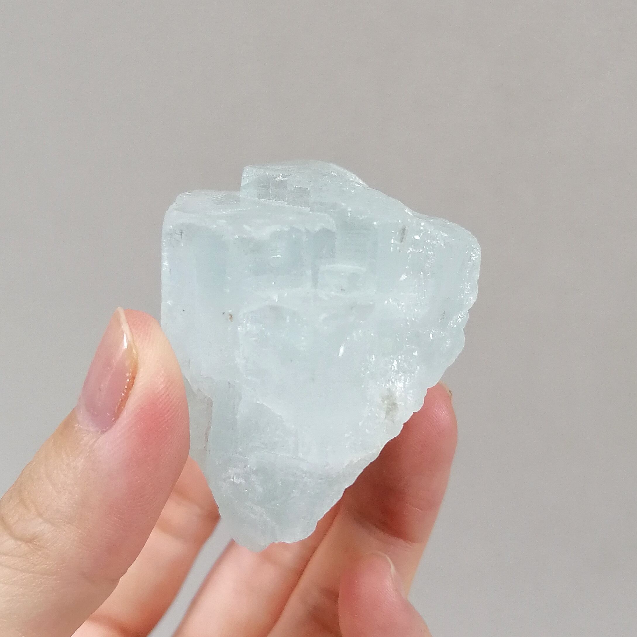 虹入り♡アクアマリン 原石 93.4g ブラジル産 A176 | c o c o r o n