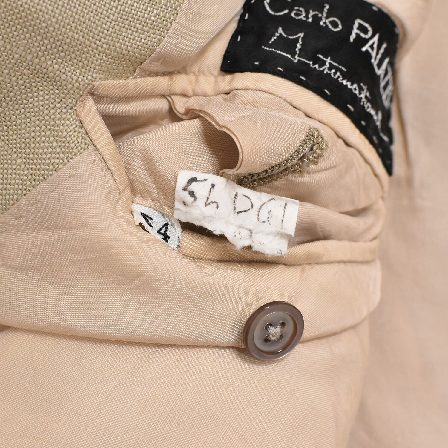Vtg Carlo PALAZZI linen jkt | 古着屋 grin days memory 【公式 Vtg Carlo PALAZZI linen jkt | 古着屋 grin days memory 【公式