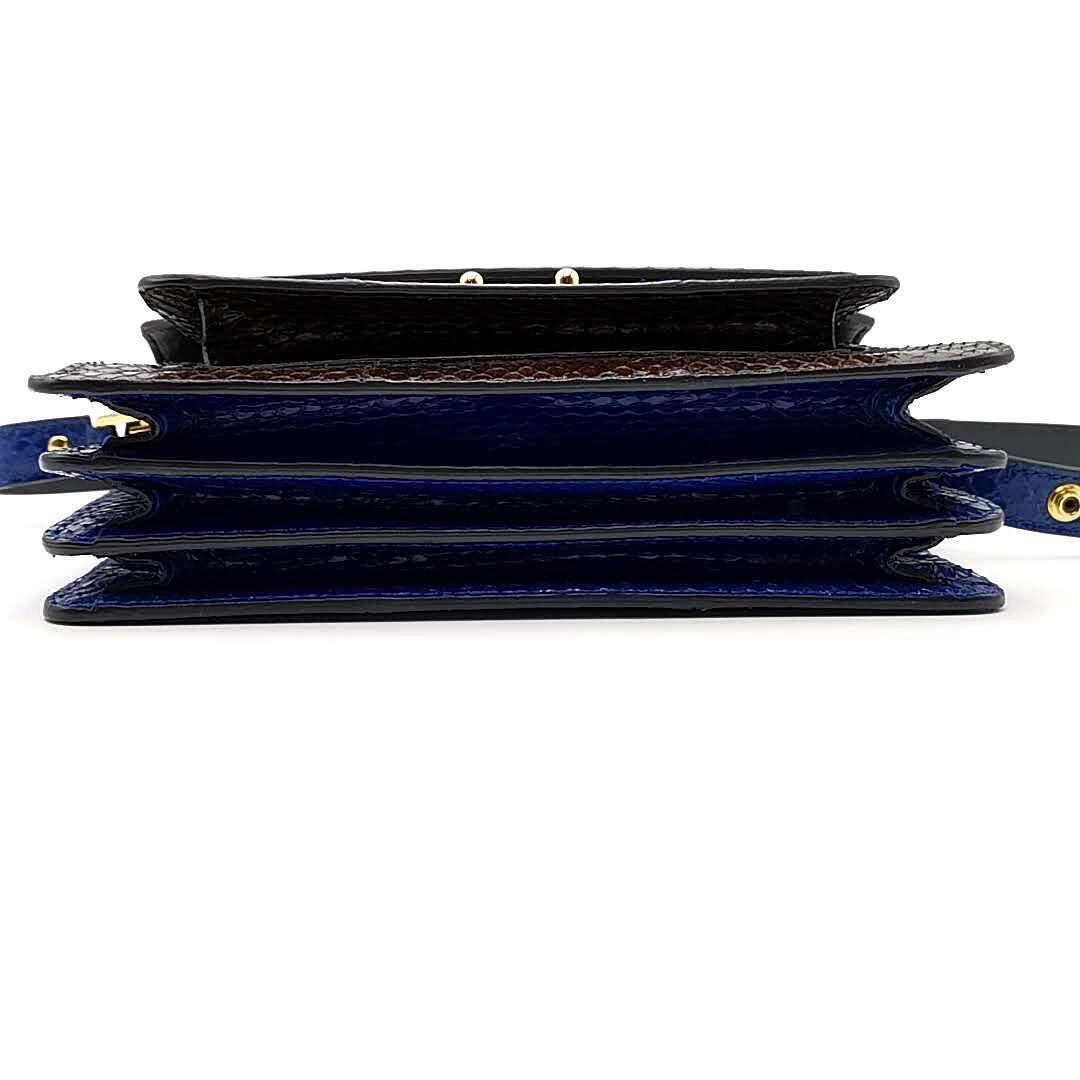 美品 マルニ MARNI トランクバッグ パイソン 03-22110603 美品 マルニ MARNI トランクバッグ パイソン 03-22110603