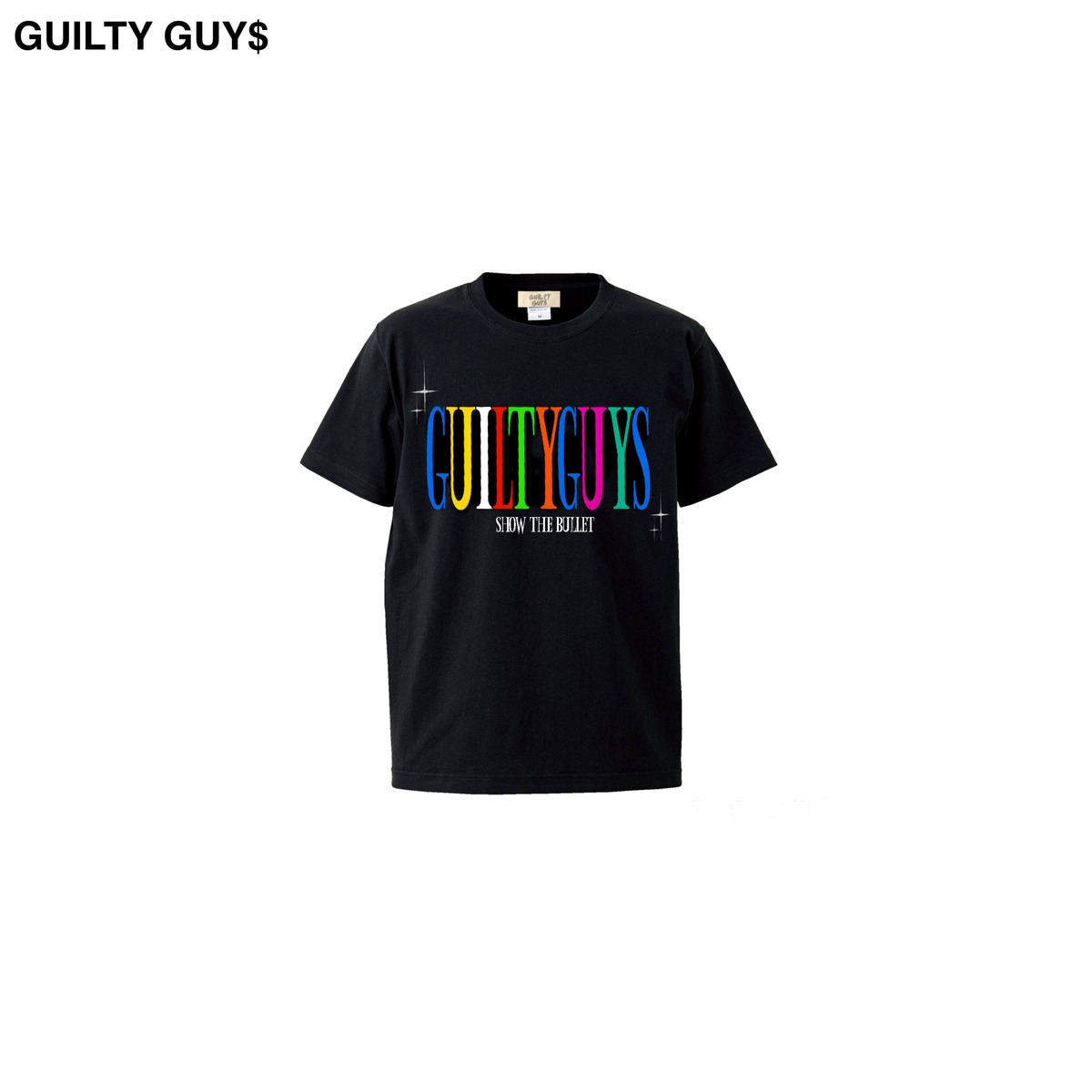 GUILTY GUY$ - Rainbow Logo tee - | GUILTY GUY$
