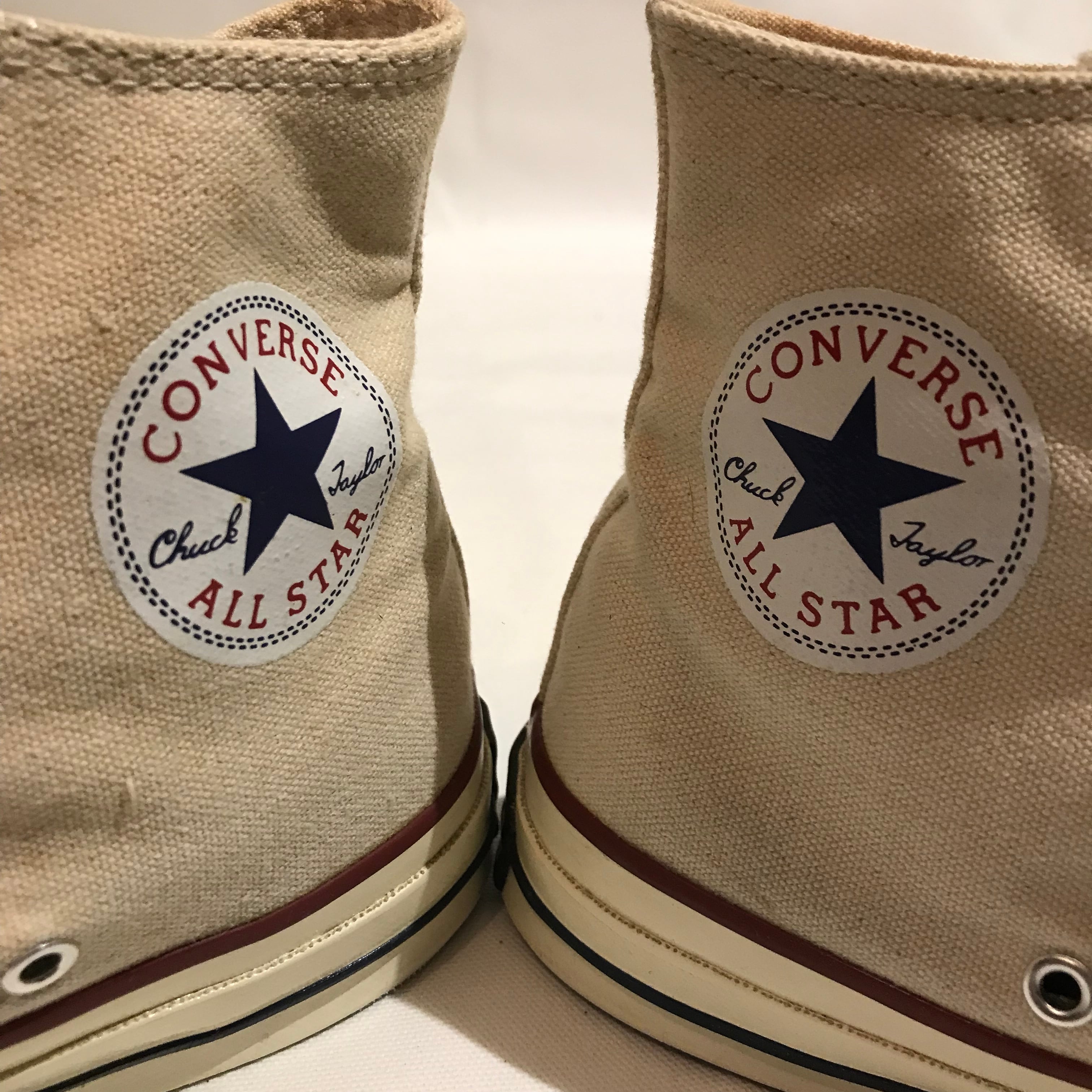 廃盤‼︎CONVERSE CANVAS ALL STAR CHUCK TAYLOR PREMIUM LINE CT70 チャックテーラー オールスター  ハイカット スニーカー US7.5 26cm コンバース チャックテイラー 靴 ビンテージ ヴィンテージ アメカジ 古着