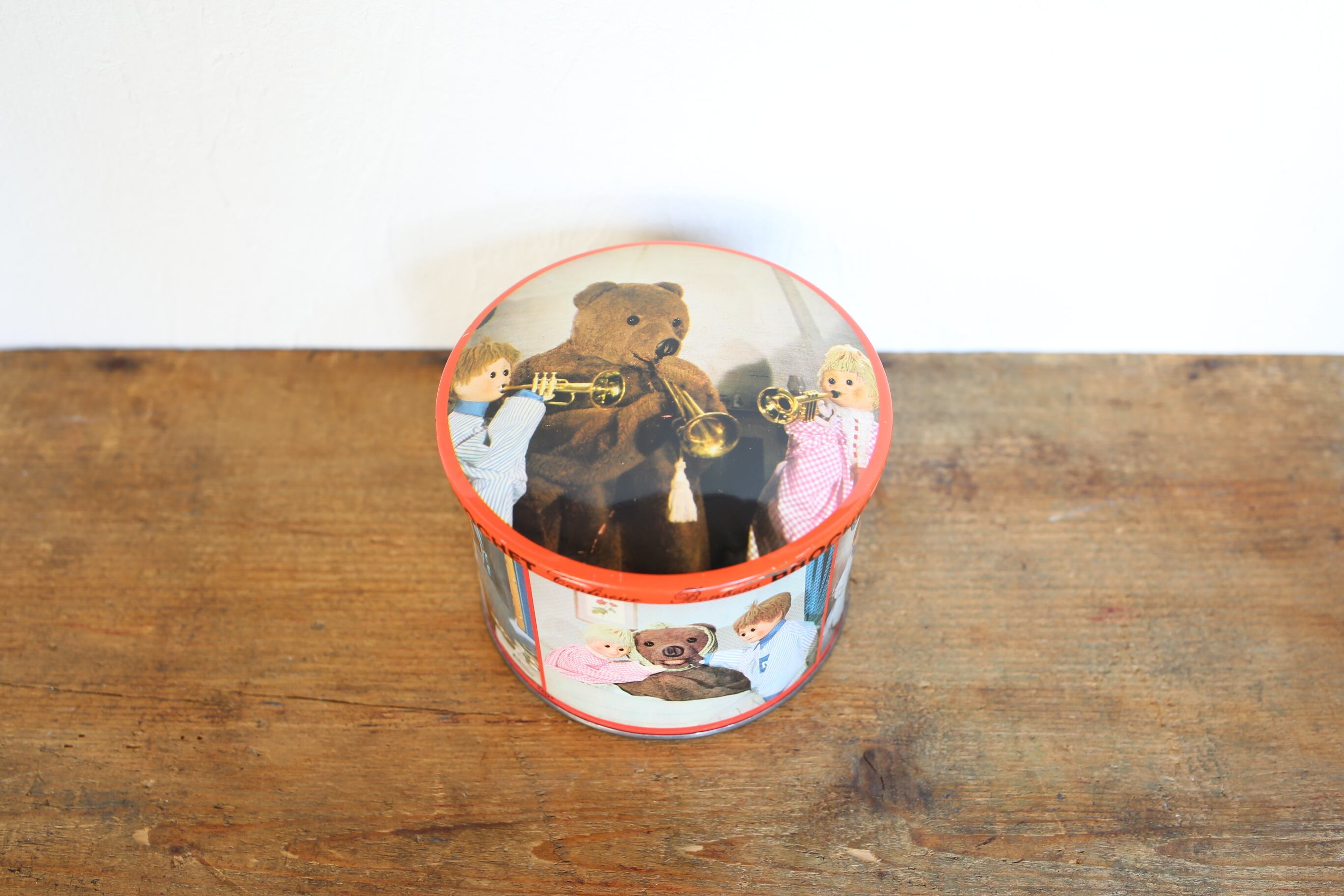 フランス アンティーク ヴィンテージ bonne nuit les petits 缶