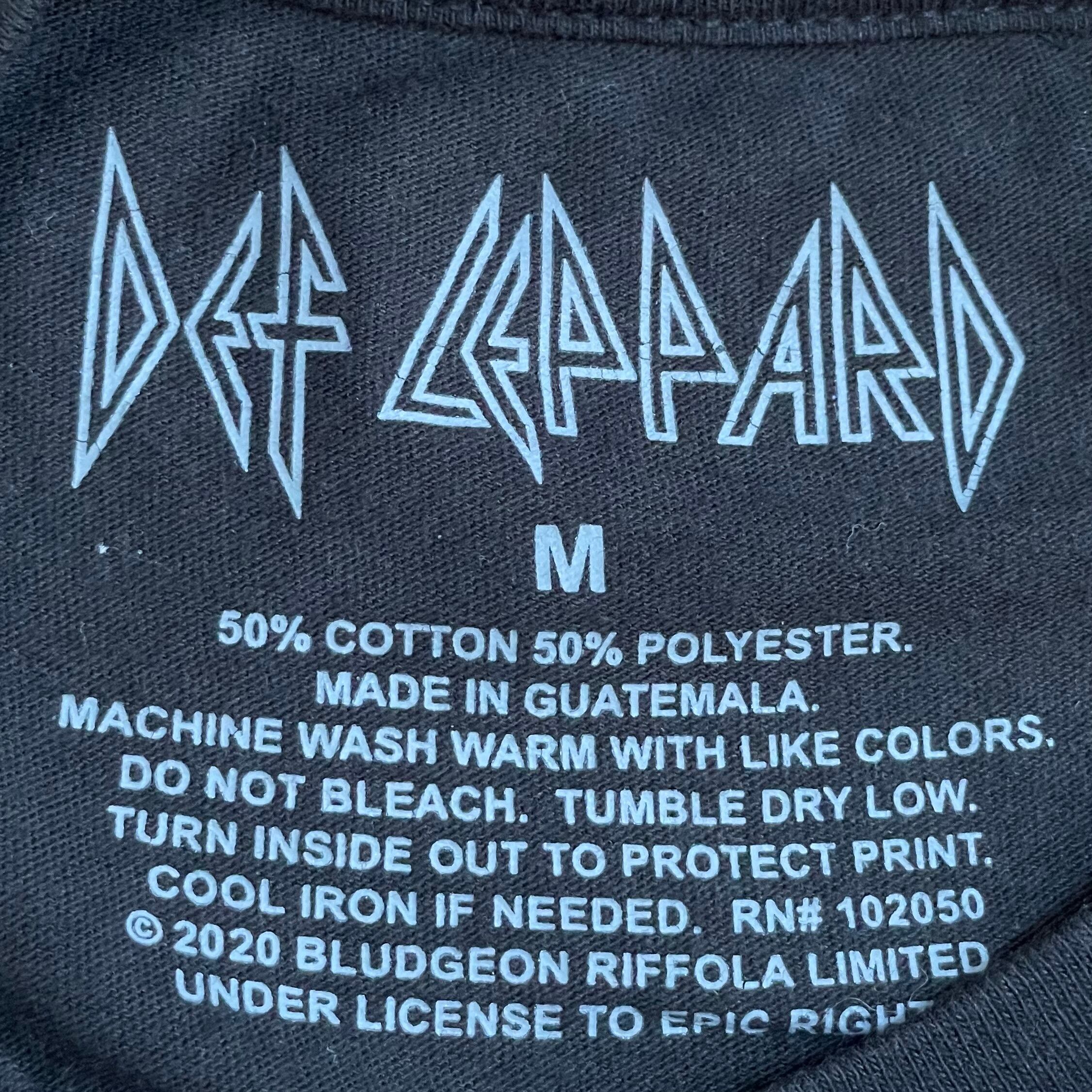 DEF LEPPARD】バンドTシャツ ロゴ オフィシャル デフレパード ロックt ...