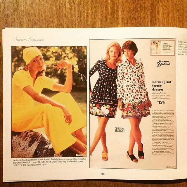 ファッションの本「Fashionable Clothing from the Sears Catalogs: Mid-1970s」 - 画像2