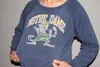 80s Champion "NOTRE DAME" College Sweat USA製 トリコタグ中期