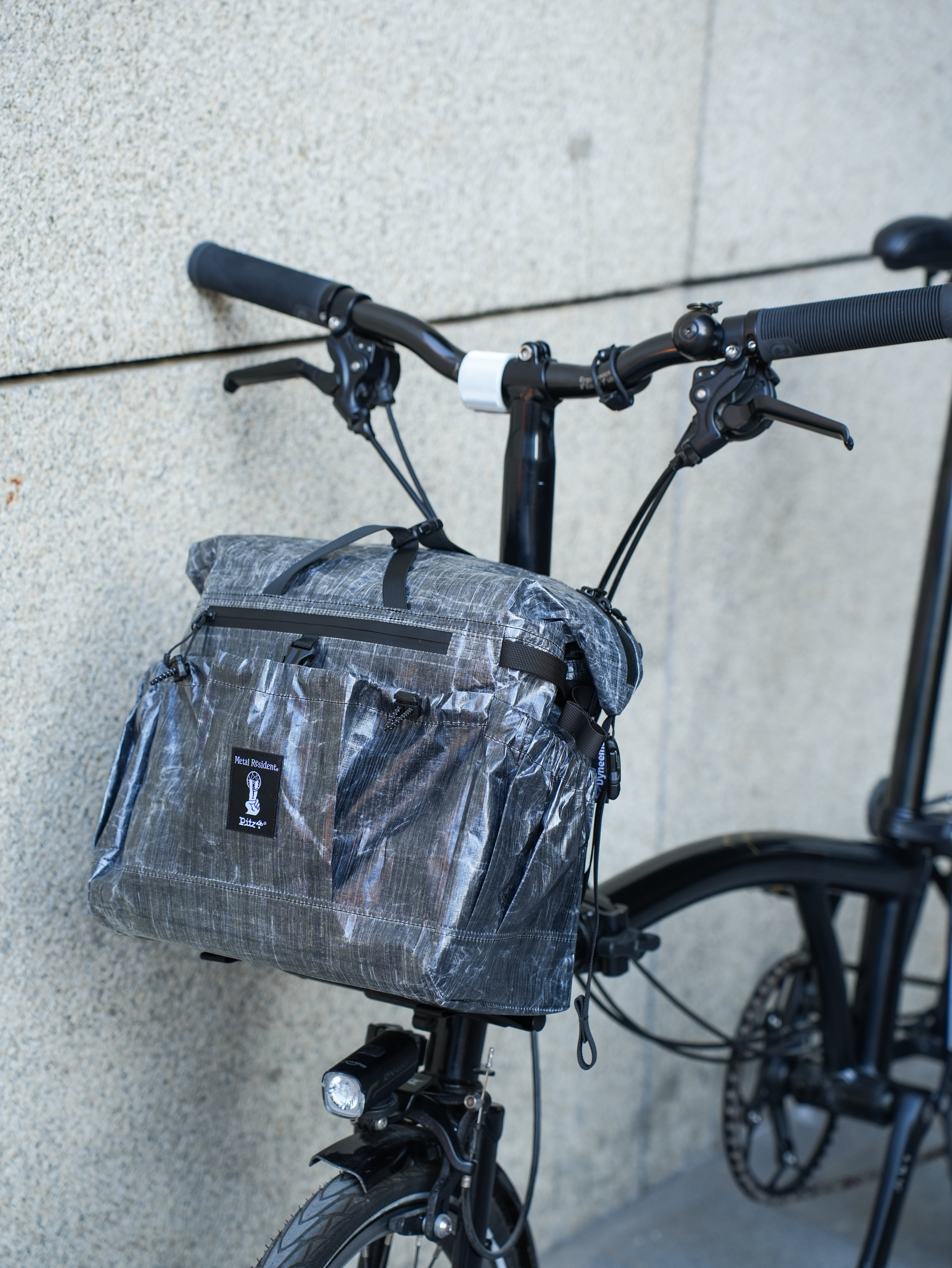Pitz x MR Brompton Front bag 10L Dyneema | Pay ID