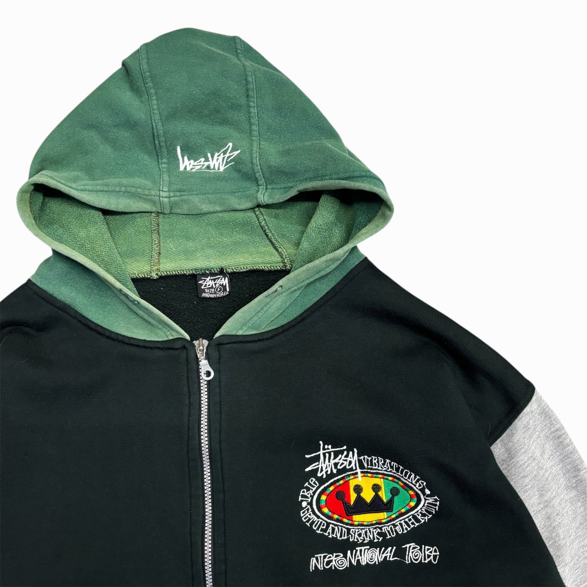STUSSY FEELIN IRIE RASTA ZIP HOODIE | CLIMB SENDAI