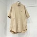 【USED】Ralph Lauren ラルフローレン ボタンダウンシャツ 半袖 ベージュ L BLAKE