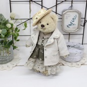 Csb-0014 Lily beige bear set