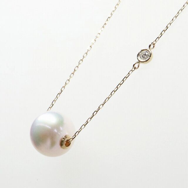 K10 イエローゴールド パール ネックレス | fef ～ エフイーエフ ～