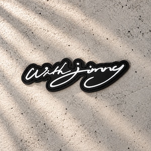 PVC VELCRO PATCH〈SCRIPT〉