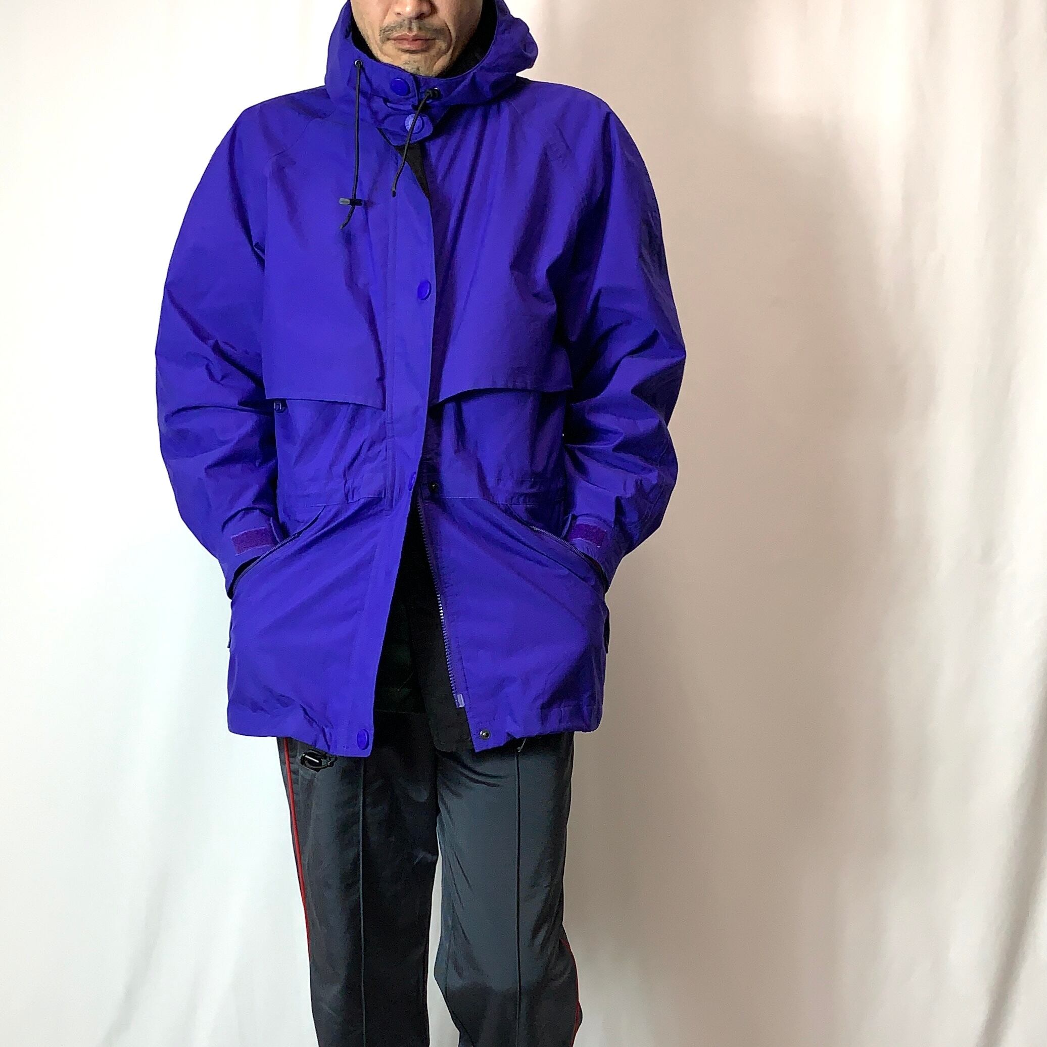 vintage old 90s Eddie Bauer GORE-TEX nylon jacket エディーバウァー ...