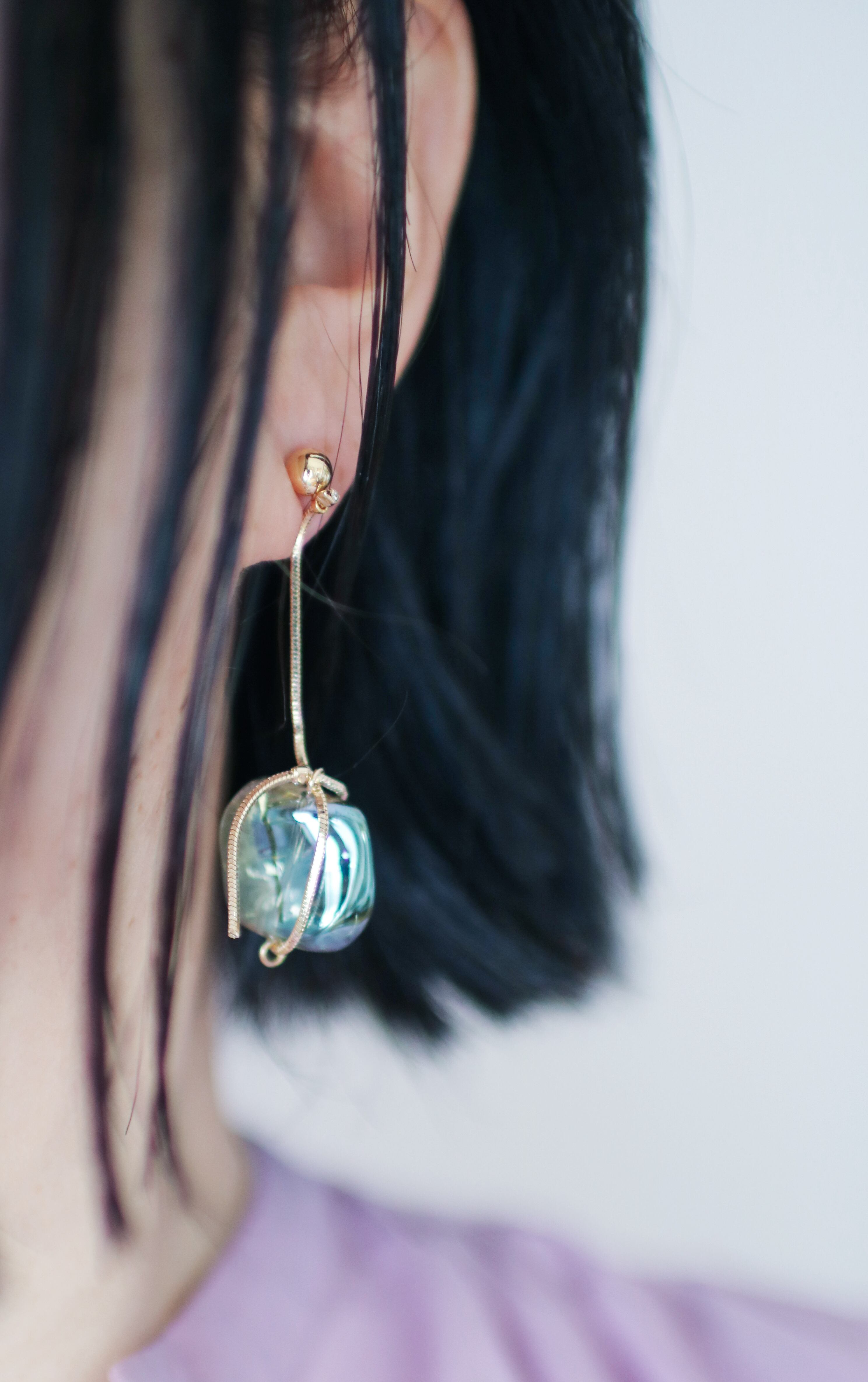 Drop St Onlyチタンピアス アレルギー対応 ゴールド ピアスプレゼント 軽くて可愛い カジュアル Un Reve Mignon アンラーブミニヨン 大人が見る夢のアクセサリー