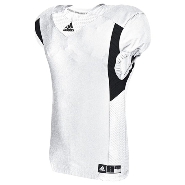 Adidas Techfit Hyped アメフト ジャージ/メッシュ ホワイト&ネイビー