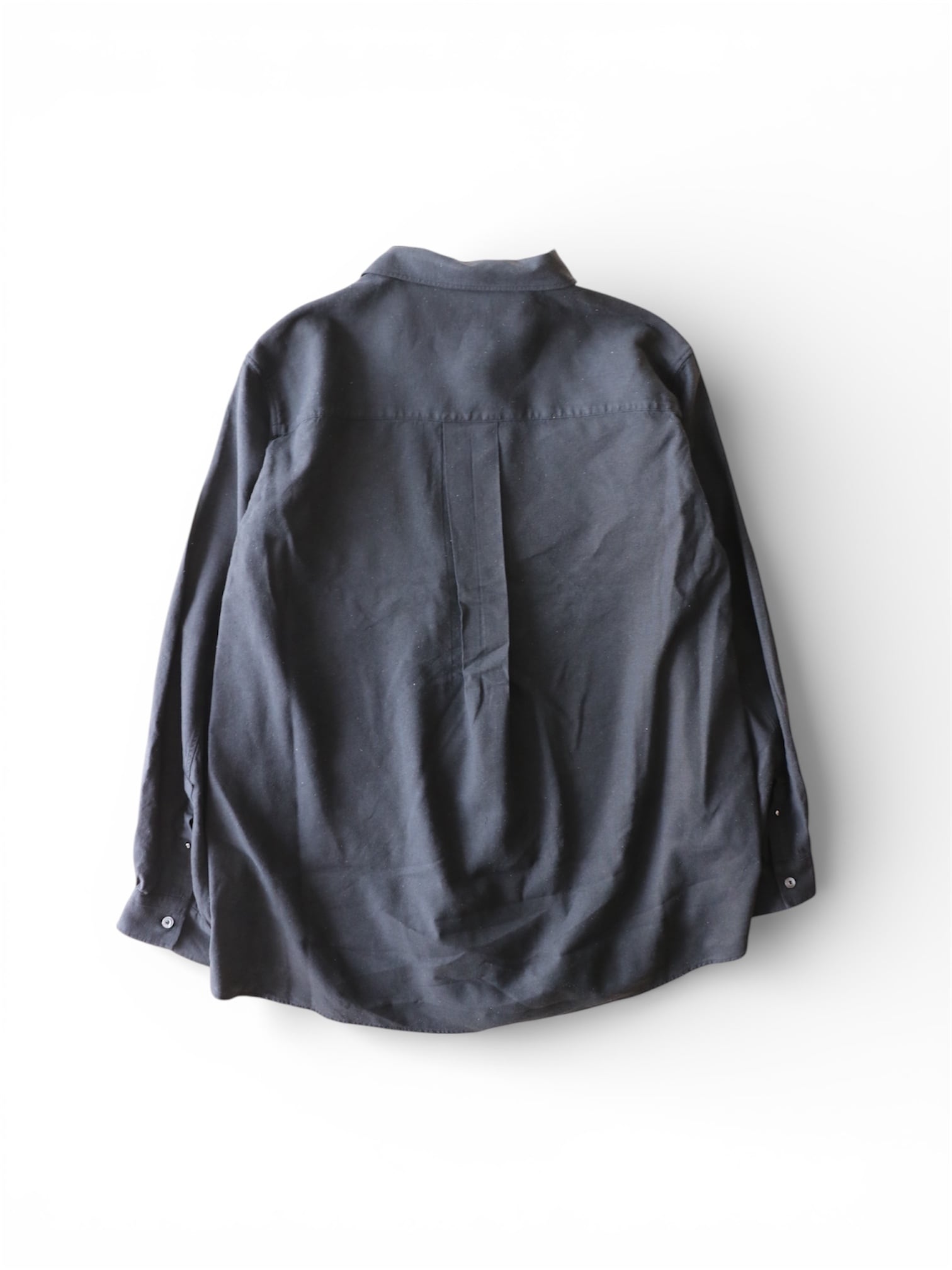 Ancellm -L/S NEP BOXY SHIRT- / ANC-SH83 / アンセルム ネップ