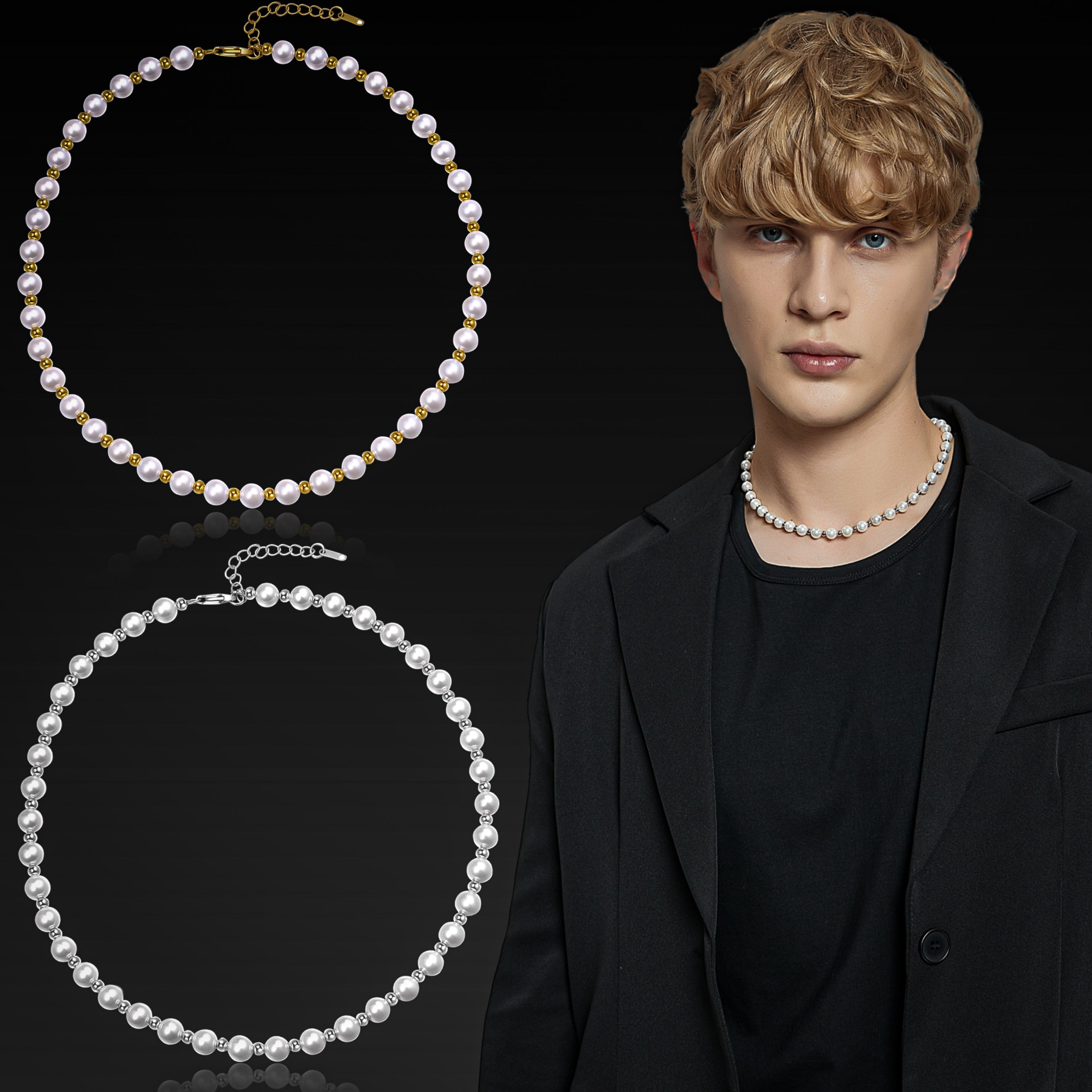 8mm】316L shell pearl necklace | ✯Lucliss Jewelry✯