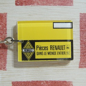 フランス RENAULT［ルノー］自動車部品 ヴィンテージ キーホルダー