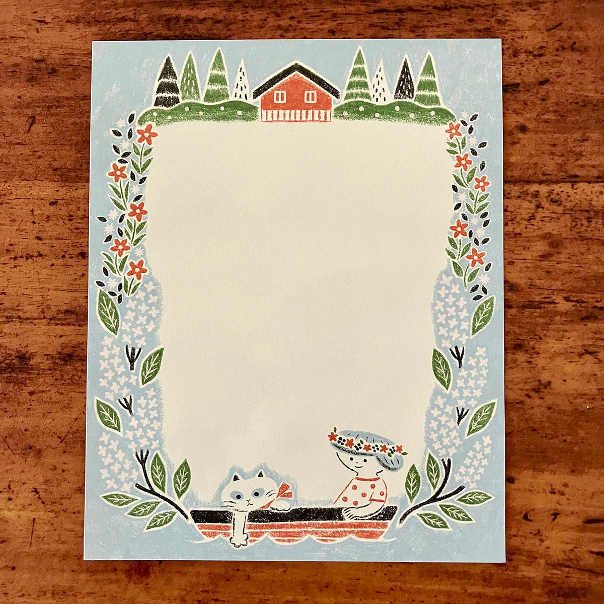 mokki＊Letter writing set＊レターセット | 猫文具専門店＊れんこん社