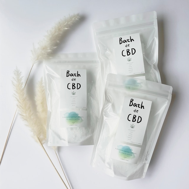 送料無料【3個まとめ買い20%オフ】Bath de CBD  |  バスデシービーディー CBD入浴剤