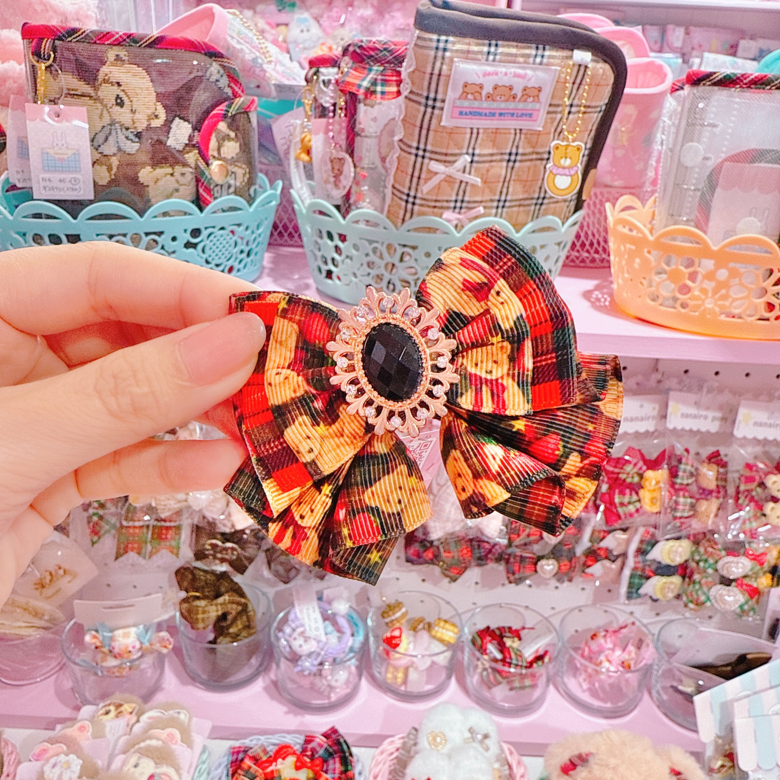 【R38】55-5ピアチューレリボンヘアゴム