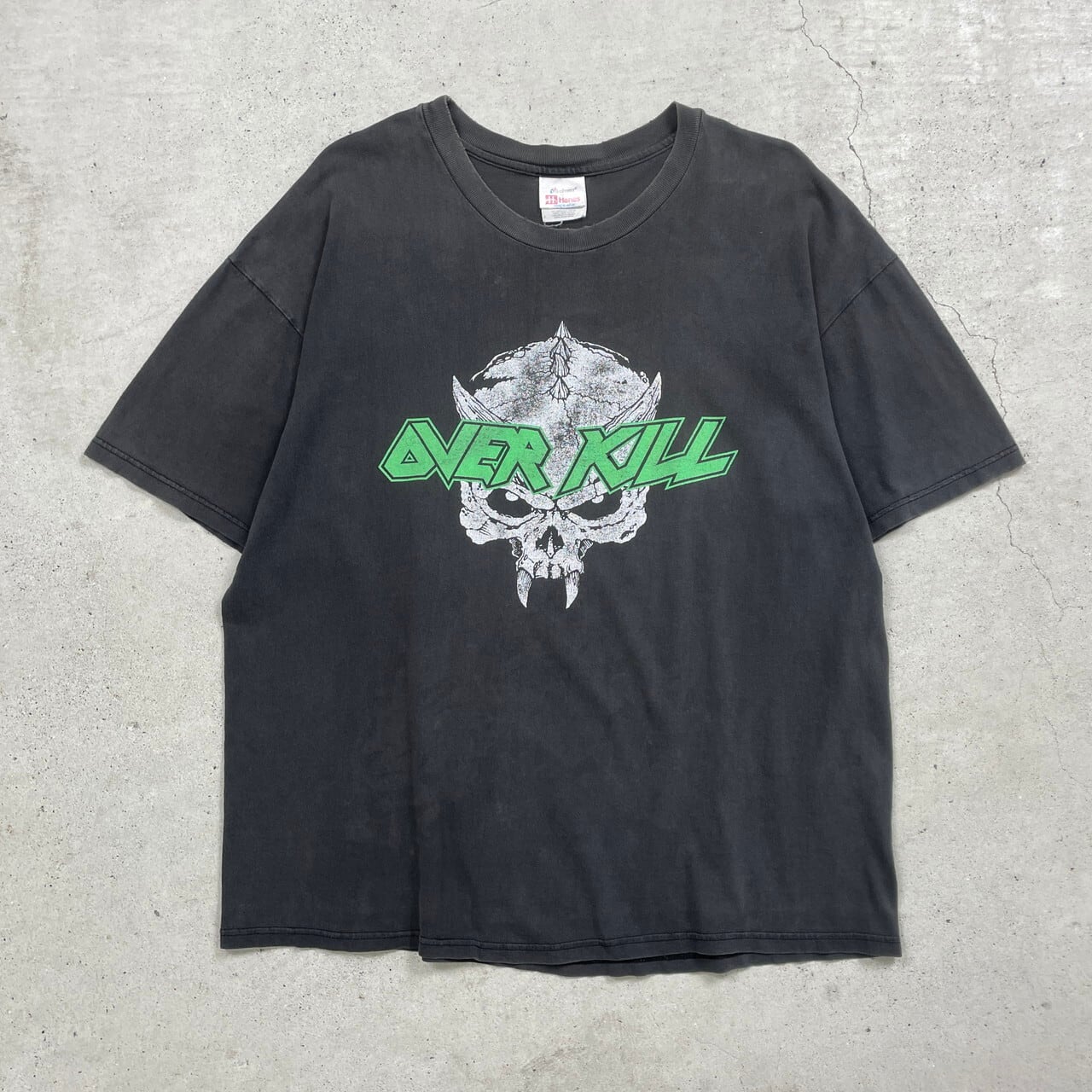 ヴィンテージ 90年代　OVER KILL I HEAR BLACK Tシャツ ヴィンテージ 90年代 OVER KILL I HEAR BLACK Tシャツ