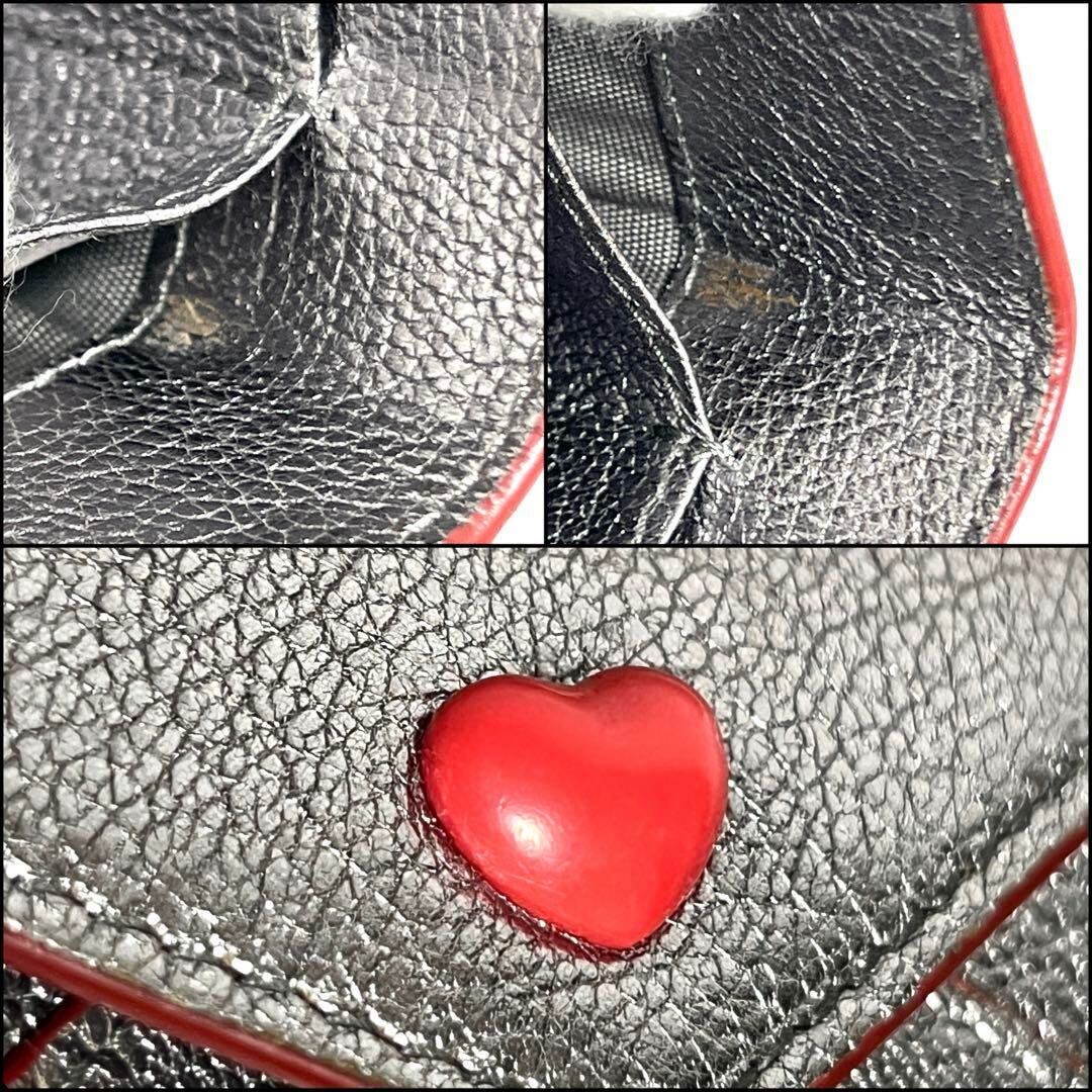 miumiu マドラスラブ 財布 正規品 ミュウミュウ 二つ折り ハート