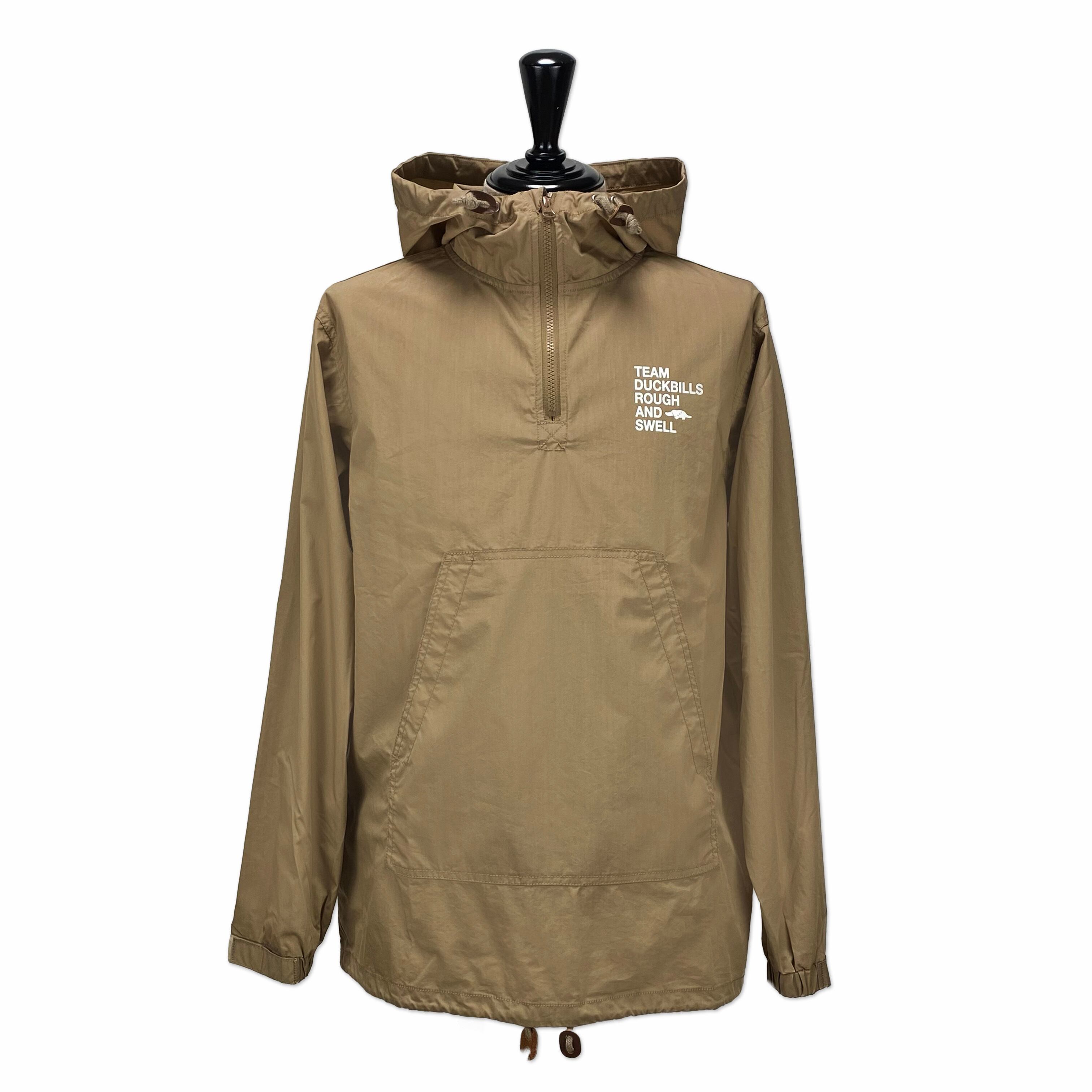 rough & swell】《MEN'S》BARRACKS HOODIE (BEIGE) | Sandy GOLF