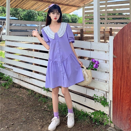 ✞ スカート カラー半袖スリーブ花柄バックル ショート スウィート フラワーデザイン ✞ゴスロリ SM ミリ 甘ロリ クラロリ 和ロリ エレガント 黒ロリ 姫ロリ 華ロリ BB-BB2490802