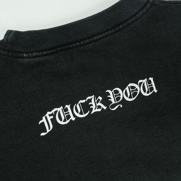 Size【L】 CHROME HEARTS クロム・ハーツ SOAP & WATER CREWNECK FUCK