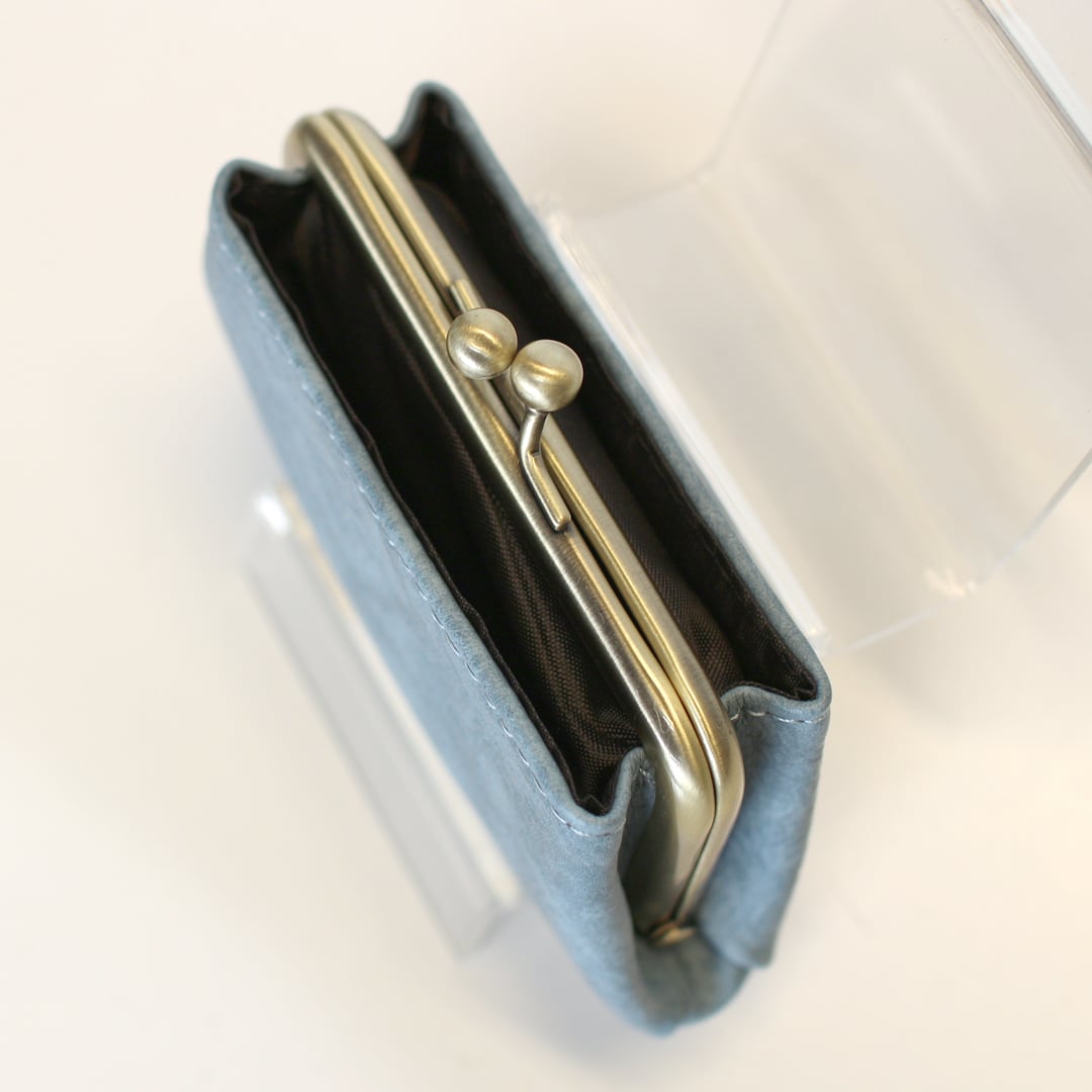 しわ合成皮革がま口コインポーチ [11-2118] | propellerheads official