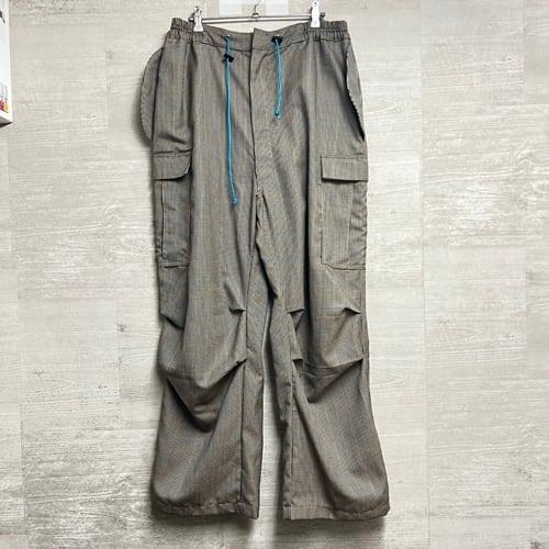 LANDLORD ランドロード BAGGY SUIT PANTS （CHECK） カーゴ