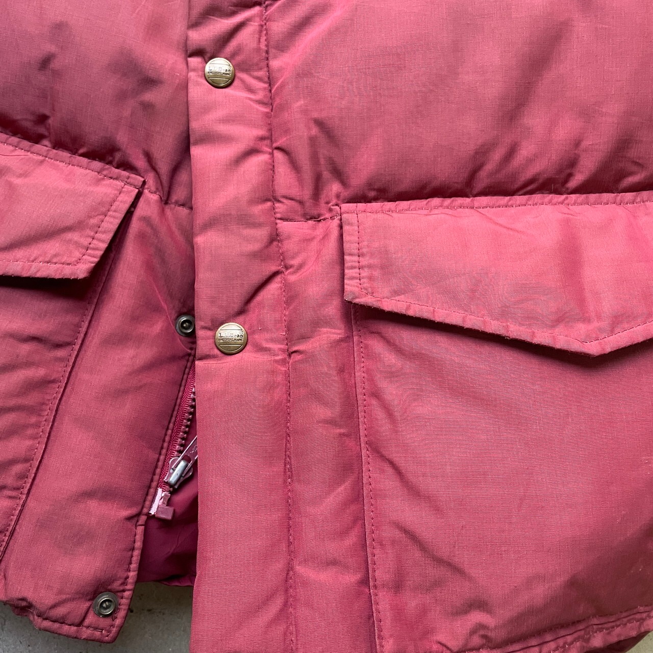 80年代 L.L.Bean エルエルビーン グースダウンベスト メンズXL相当 