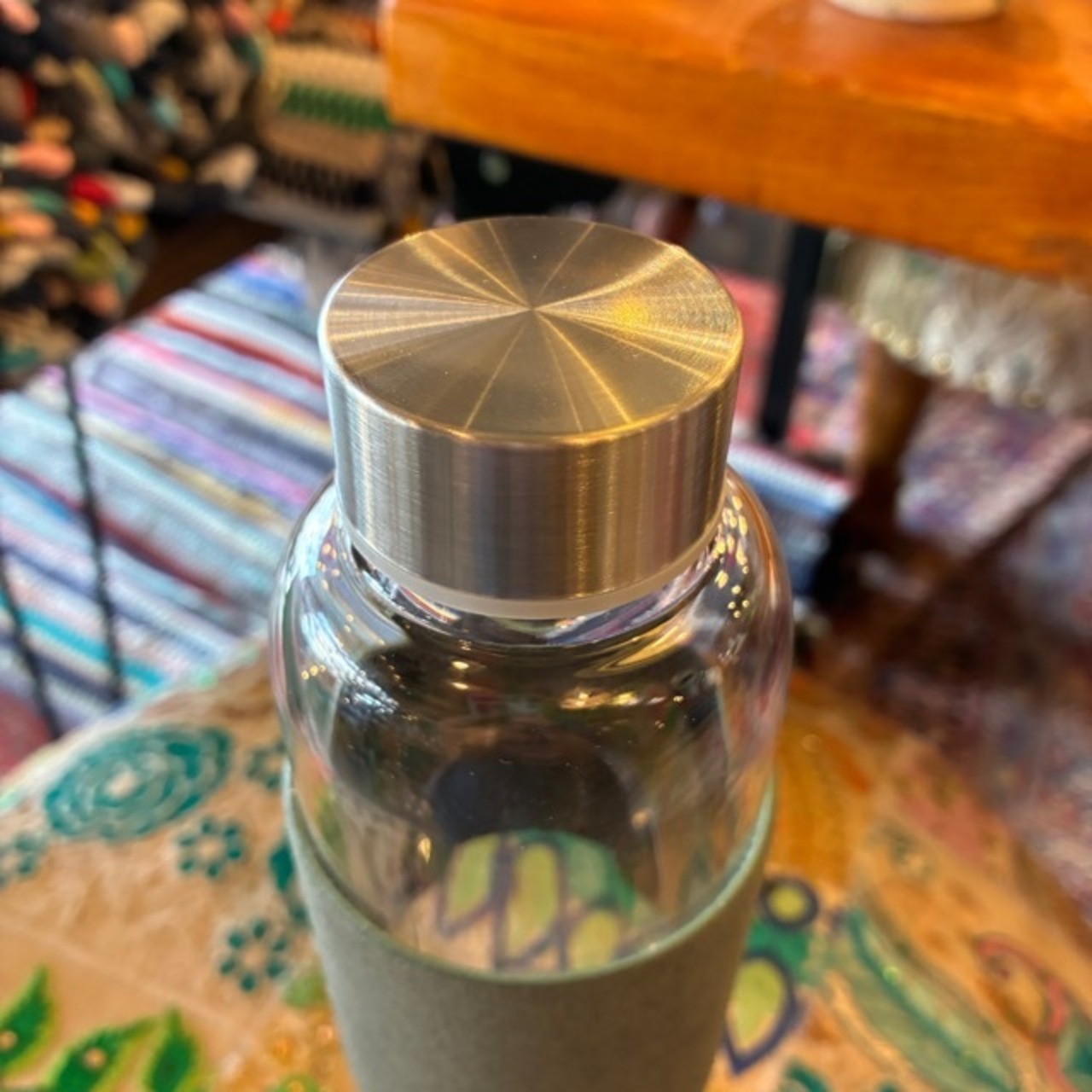 Shasta Tea Bottle L / シャスタ ティーボトル L 紅茶 ハーブティー お茶 耐熱ガラス お弁当 茶こし付き 水筒 持ち歩き ギフト プレゼント