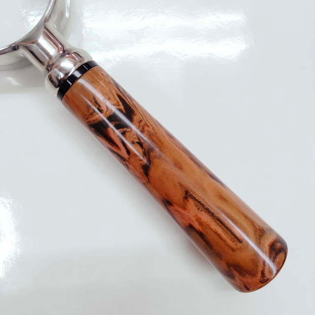 ポルタフィルターハンドル ● エボナイト マーブル ブラウン Classic 3mmスペーサー付属