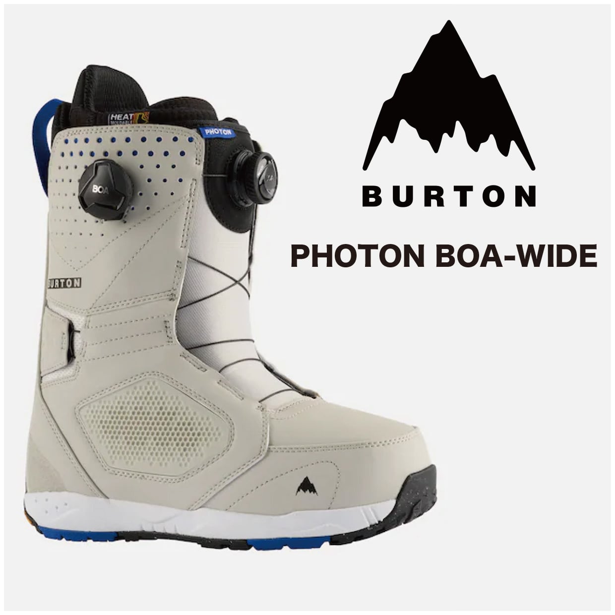 21-22BURTON PHOTON BOA WIDE 26cm スノーボード - ブーツ(男性用)