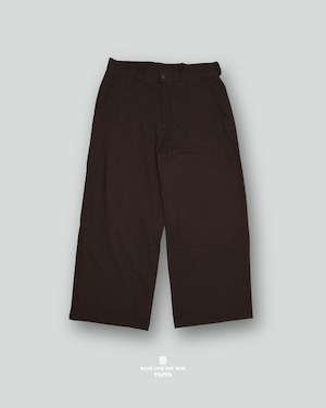 18 Brown Linen Pants