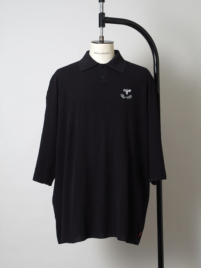 SHINYA KOZUKA | MASSIVE POLO (BLACK)