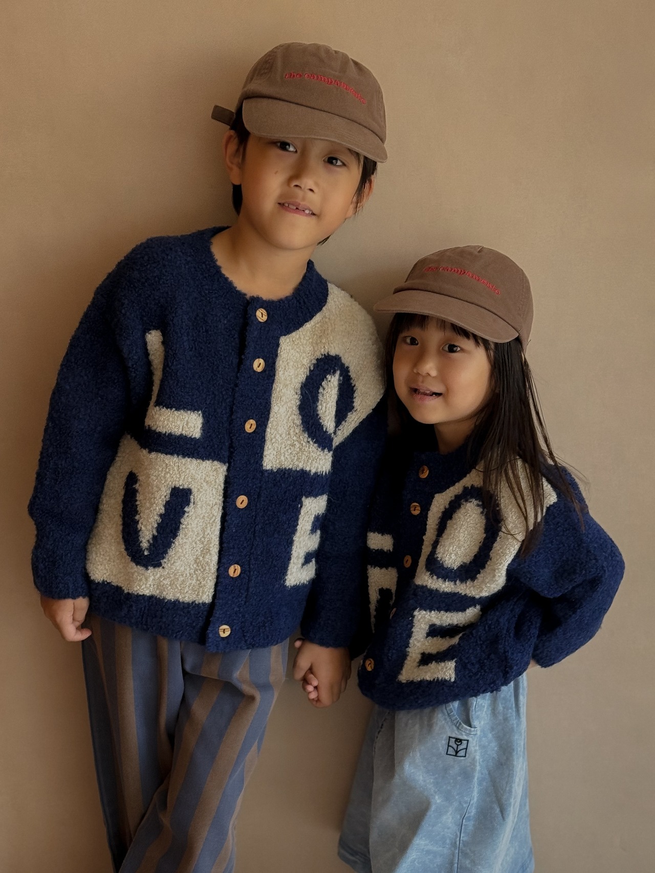 The Campamento　Love Blue Cardigan