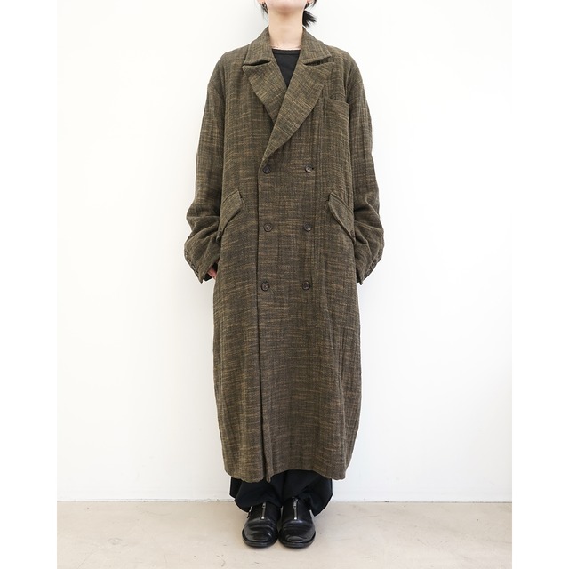 [Aleksandr Manamis] (アレクサンダーマナミス) 2260891 ROUGH WINTER OVERCOAT