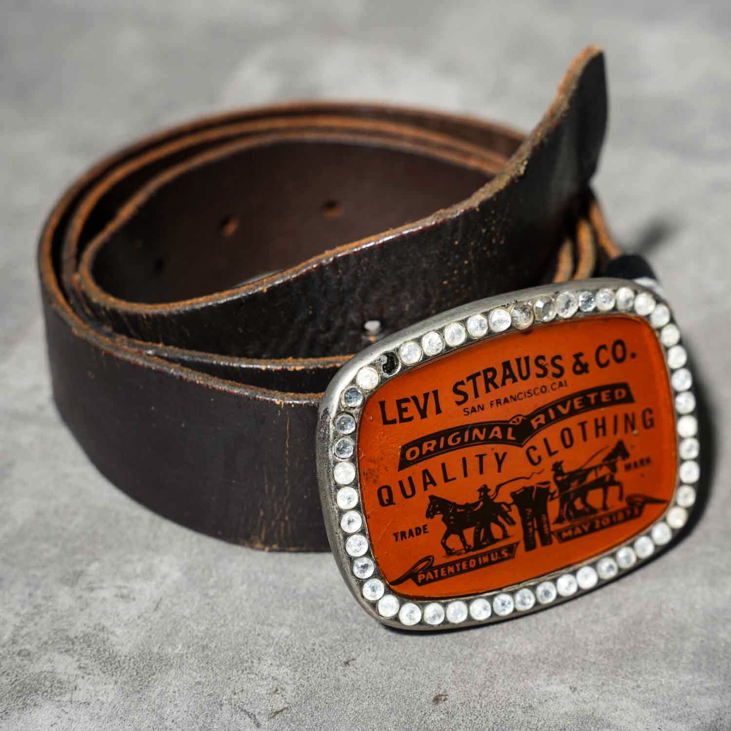 70s ビンテージ リーバイス ベルト バックル Levi's 1976 ヴィンテージ