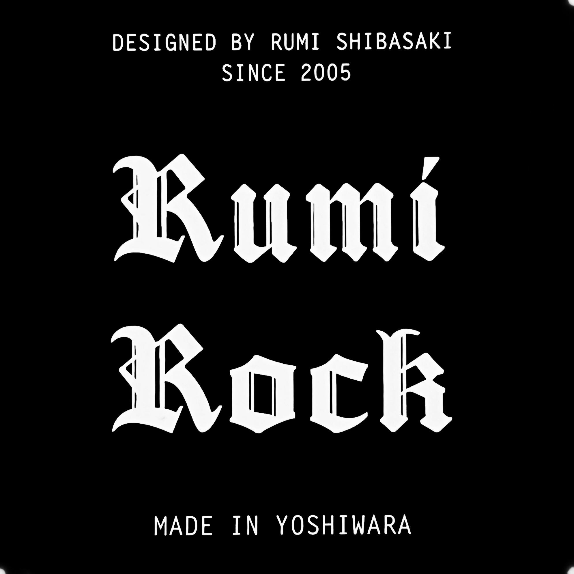 新品】【男女兼用】Rumi Rock 兵児帯『ギラヘコ』(レッド×ブラック