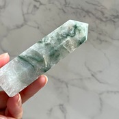 モスアゲートタワー2*天然石ポイント*天然石インテリア*置き物