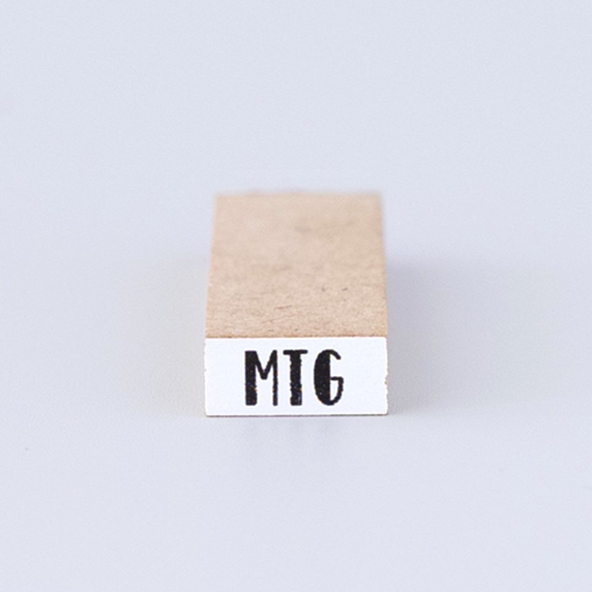 【小さな文字】MTG_ミーティング | はんこ