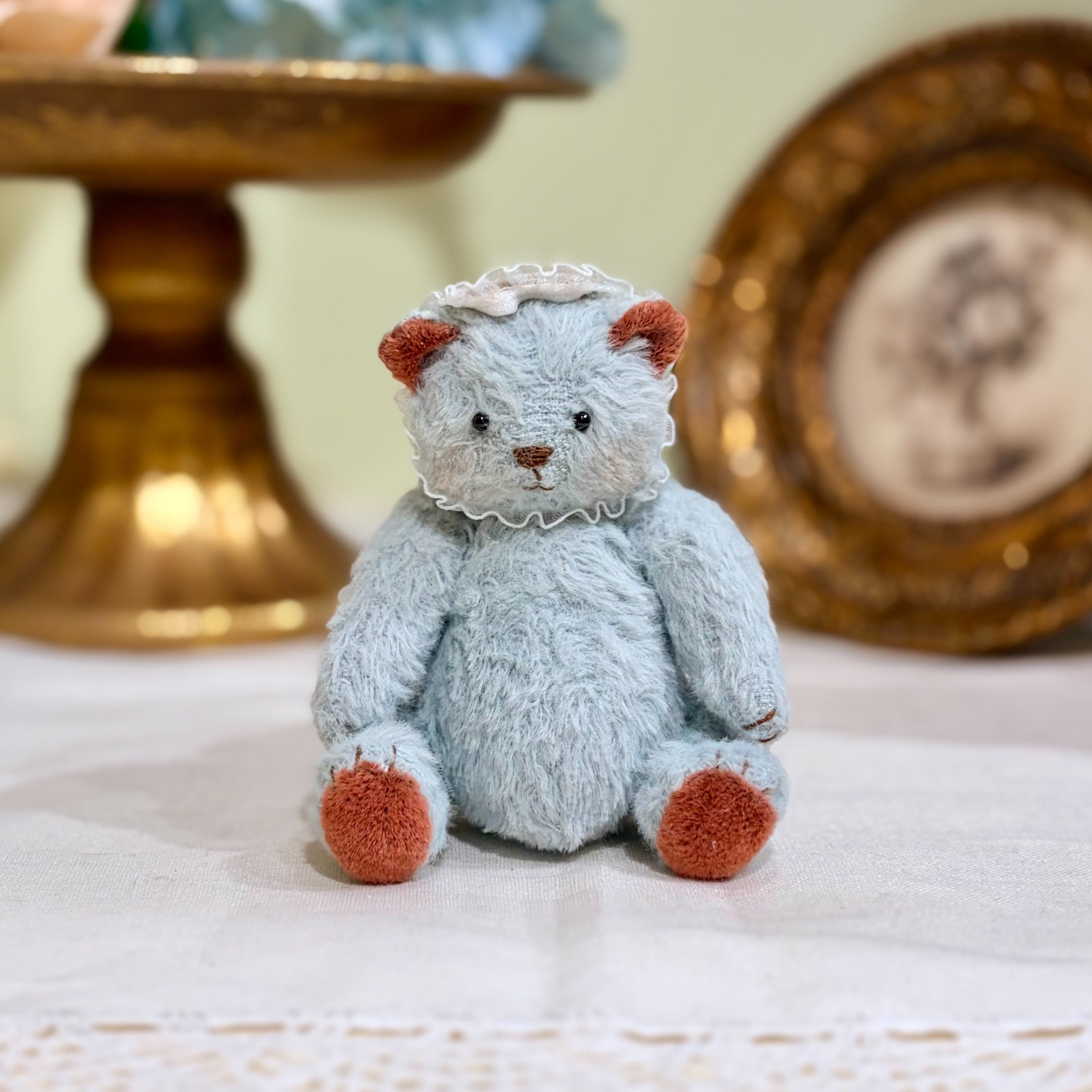 作家さんベア 作家様作品 Momoko Bear クマちゃん（ブルー） | Bells Room