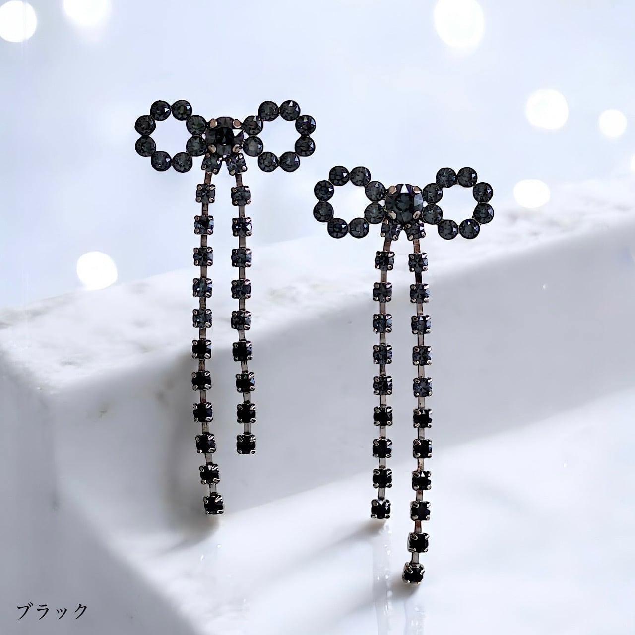 ⭐︎試し付けのみ⭐︎MAKI NUMOTO リボン　ピアス マキヌモト ロングリボン ピアス | MAKI NUMOTO (マキ ヌモト