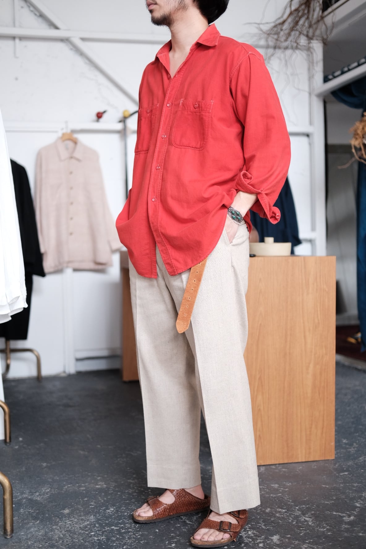 Willow Pants<ウィローパンツ>BYE BYE belt <2024AW ver Willow Pants<ウィローパンツ>BYE BYE belt <2024AW ver